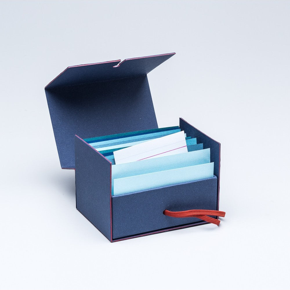 Fil rouge Business card box