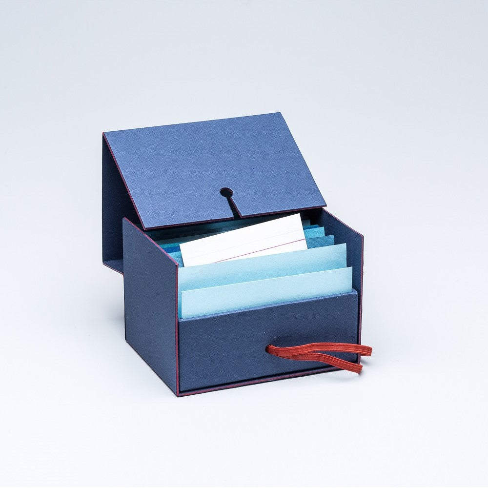 Fil rouge Business card box