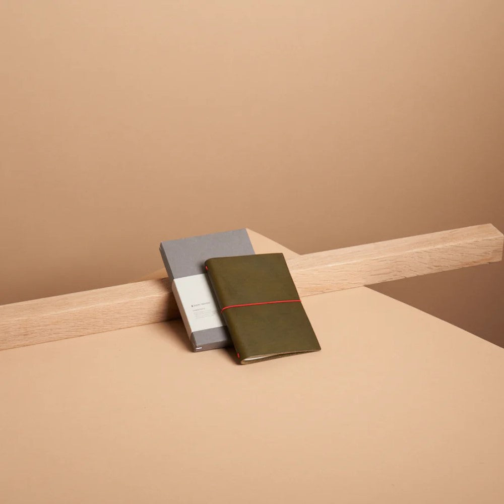 Leather Journal [pocket] - Green