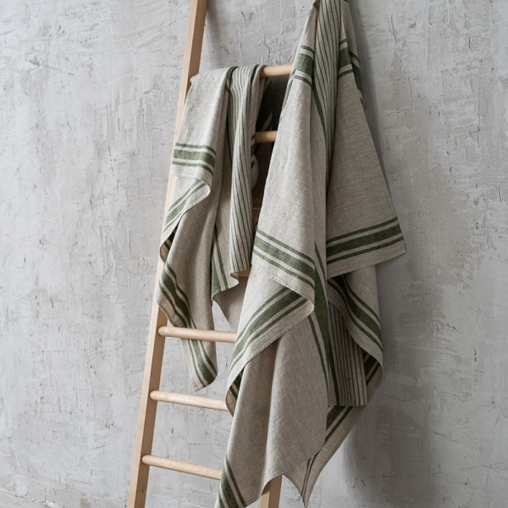 Provence Bath towel - Forest Green