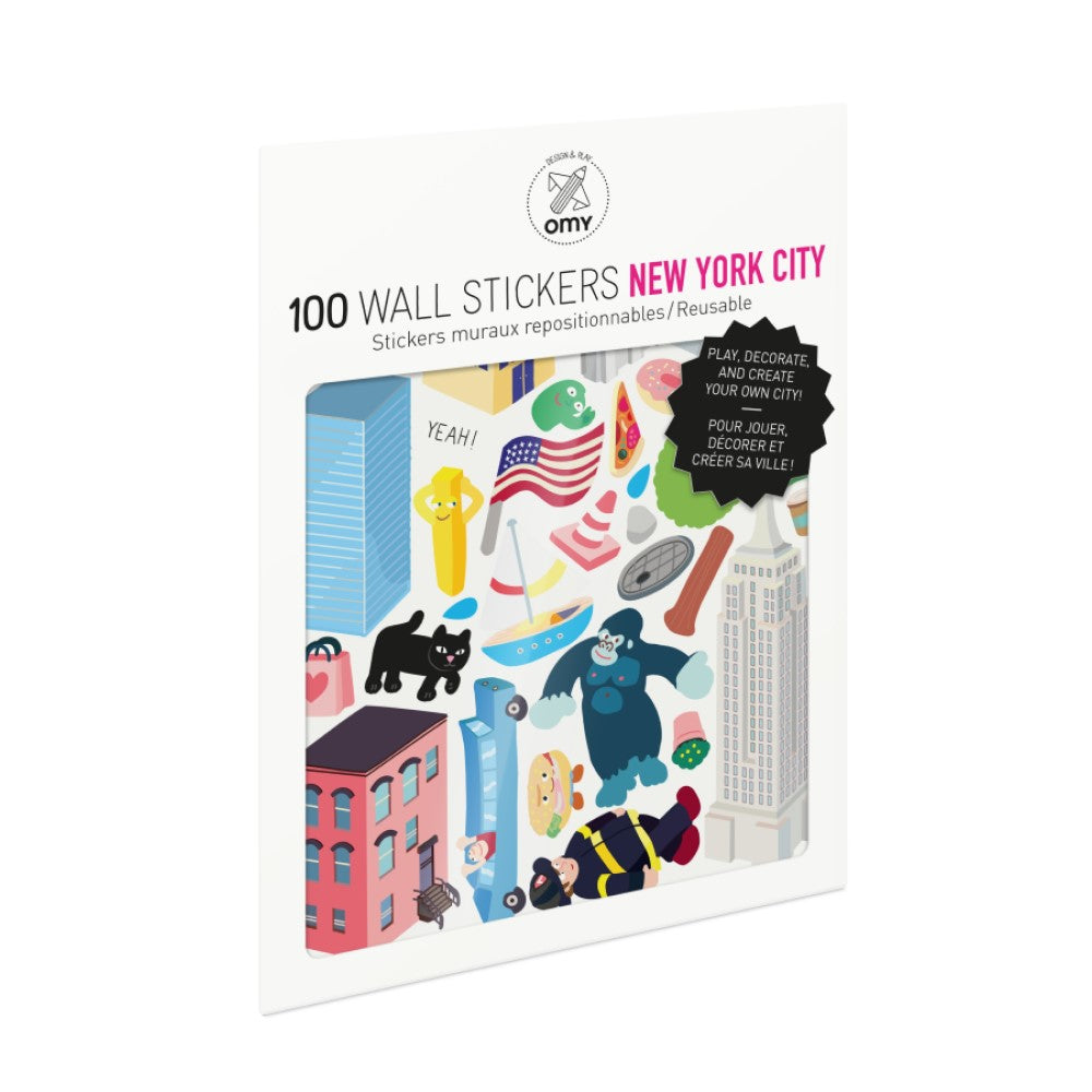 Set Of Stickers-New York City