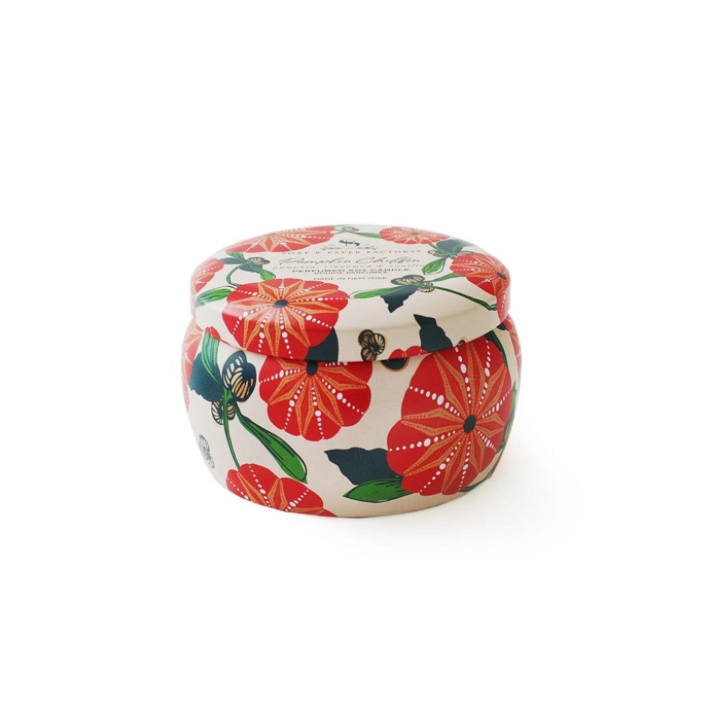 Pumpkin Chiffon 3oz Small Tin Soy Candle