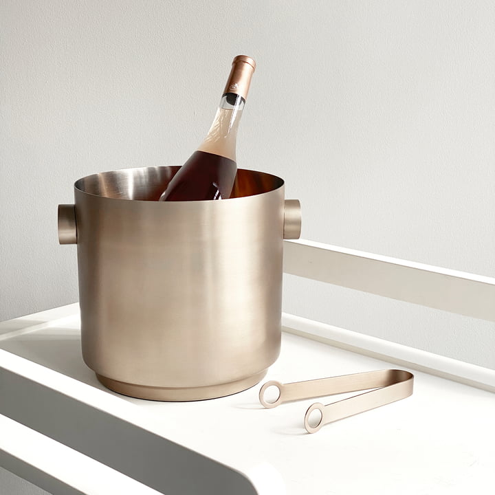 Rondo Wine Bucket - Soft Copper